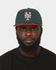 New Era New York Mets 'Beets & Greens' 59FIFTY Retro Crown Fitted Dark Green/Cardinal