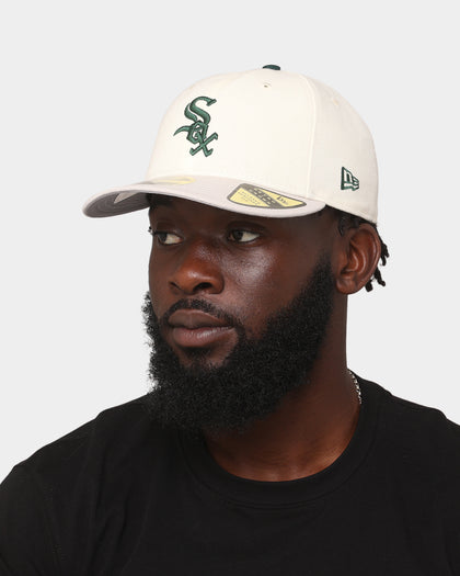 New Era Chicago White Sox 'Chrome White Dark Green' 59FIFTY Retro Crown Fitted Chrome White Dark Green