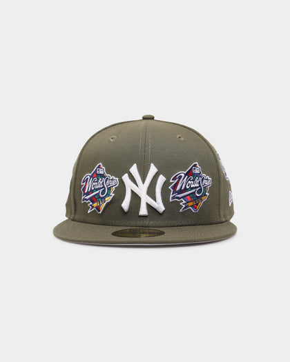 New Era New York Yankees 'Olive Multi Logo' 59FIFTY Fitted Olive/OTC