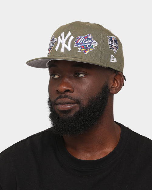New Era New York Yankees 'Olive Multi Logo' 59FIFTY Fitted Olive/OTC