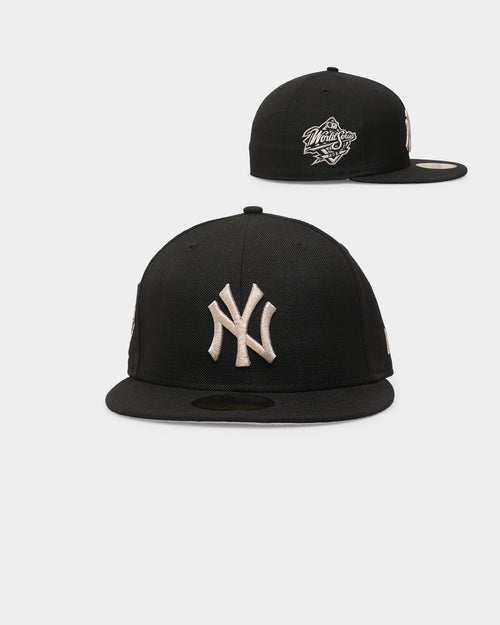 New Era New York Yankees World Series 'Stone Tones' 59FIFTY Fitted Black/Stone