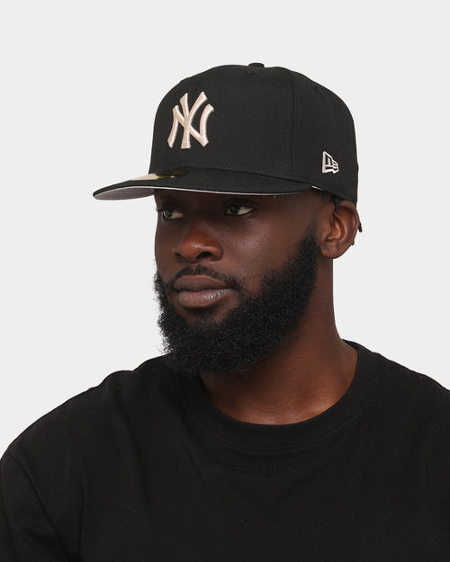 New Era New York Yankees World Series 'Stone Tones' 59FIFTY Fitted Black/Stone