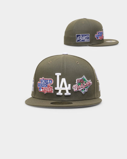 New Era Los Angeles Dodgers 'Olive Multi Logo' 59FIFTY Fitted Olive/OTC