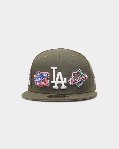 New Era Los Angeles Dodgers 'Olive Multi Logo' 59FIFTY Fitted Olive/OTC
