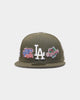 New Era Los Angeles Dodgers 'Olive Multi Logo' 59FIFTY Fitted Olive/OTC