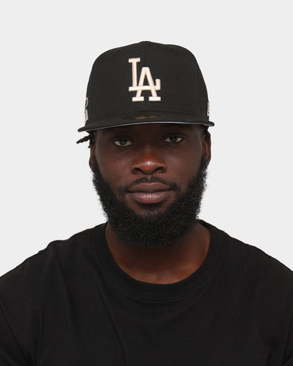 New Era Los Angeles Dodgers World Series 'Stone Tones' 59FIFTY Fitted Black/Stone