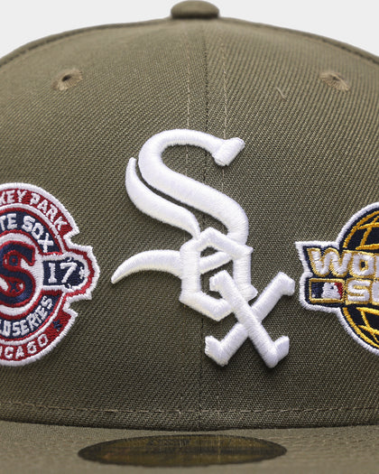 New Era Chicago White Sox 'Olive Multi Logo' 59FIFTY Fitted Olive/OTC