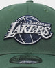 New Era Los Angeles Lakers 39THIRTY Fitted Dark Seaweed