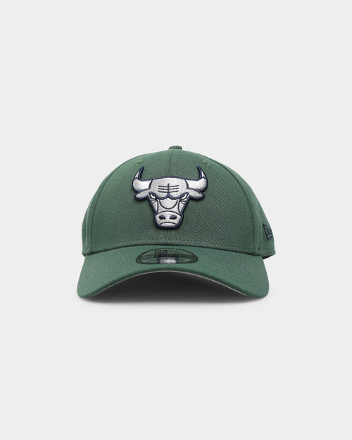 New Era Chicago Bulls 39THIRTY Fitted Dark Seaweed
