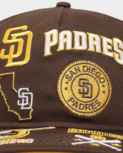 New Era San Diego Padres 'Team Multi Logo' Old Golfer Snapback Team/Multi