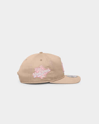 New Era New York Yankees 'Tumbleweed Sundae' Old Golfer Snapback Khaki/Pink