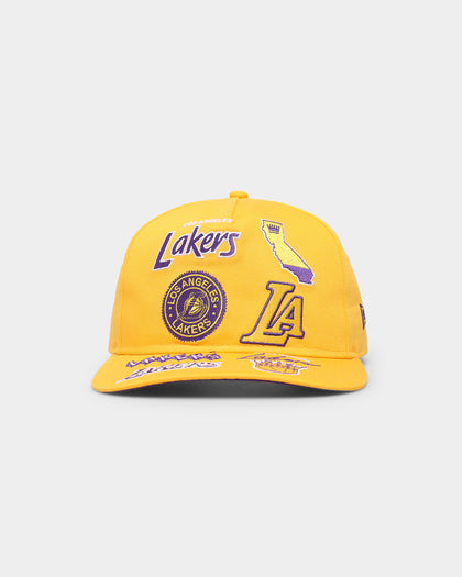 New Era Los Angeles Lakers 'Team Multi Logo' Old Golfer Snapback Team/Multi