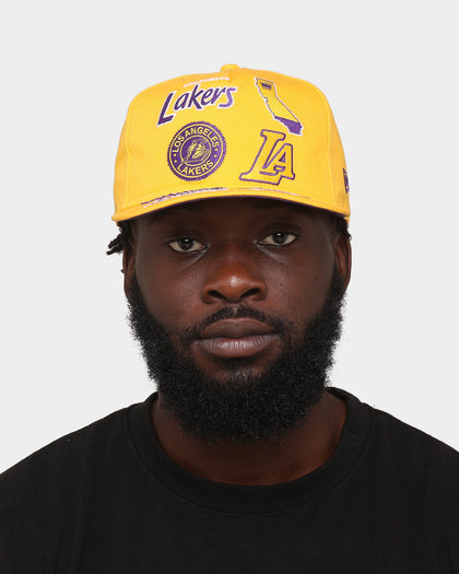 New Era Los Angeles Lakers 'Team Multi Logo' Old Golfer Snapback Team/Multi