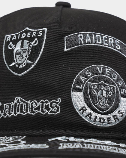 New Era Las Vegas Raiders 'Team Multi Logo' Old Golfer Snapback Team/Multi