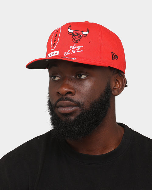 New Era Chicago Bulls 'Team Multi Logo' Old Golfer Snapback Team/Multi