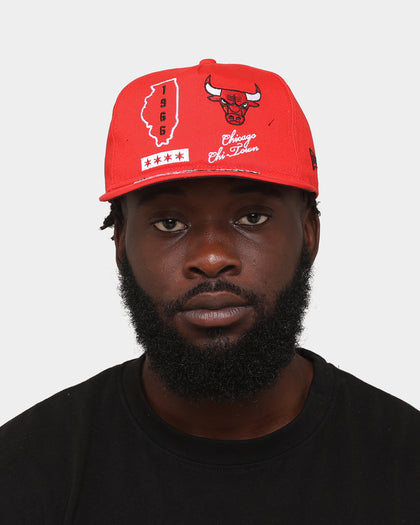 New Era Chicago Bulls 'Team Multi Logo' Old Golfer Snapback Team/Multi
