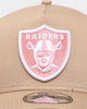 New Era Las Vegas Raiders 'Tumbleweed Sundae' 9FORTY A-Frame Trucker Snapback Khaki/Pink