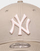 New Era Kids' New York Yankees 'Mother's Day' 9FORTY Casual Strapback Camel/Pink