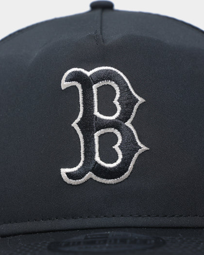 New Era Boston Red Sox 'Black Stone' Prolight Old Golfer Trucker Snapback Black/Stone