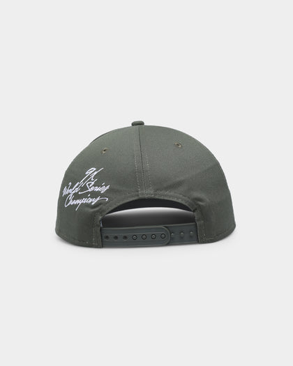 New Era Oakland Athletics 'Olive Multi Logo' Old Golfer Strapback Olive