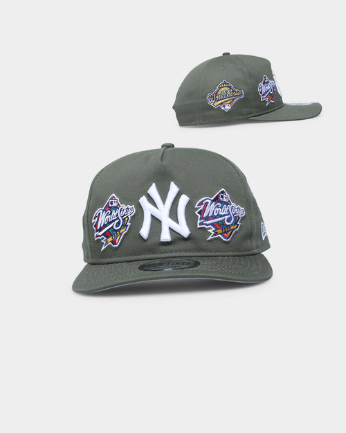 New Era New York Yankees 'Olive Multi Logo' Old Golfer Strapback Olive