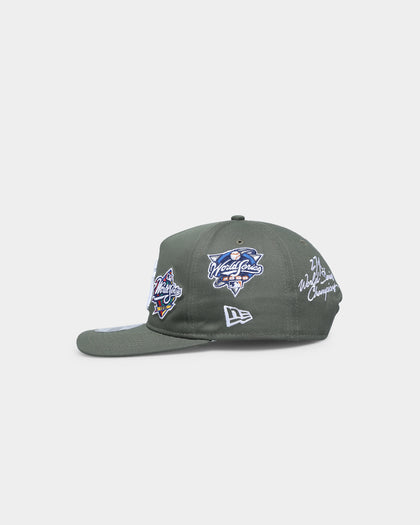 New Era New York Yankees 'Olive Multi Logo' Old Golfer Strapback Olive