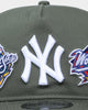 New Era New York Yankees 'Olive Multi Logo' Old Golfer Strapback Olive