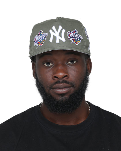 New Era New York Yankees 'Olive Multi Logo' Old Golfer Strapback Olive