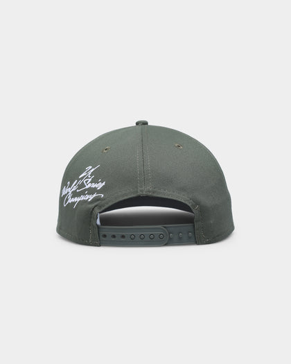 New Era New York Mets 'Olive Multi Logo' Old Golfer Snapback Olive