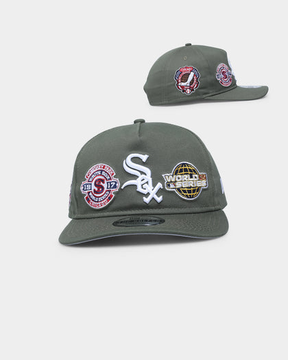 New Era Chicago White Sox 'Olive Multi Logo' Old Golfer Snapback Olive
