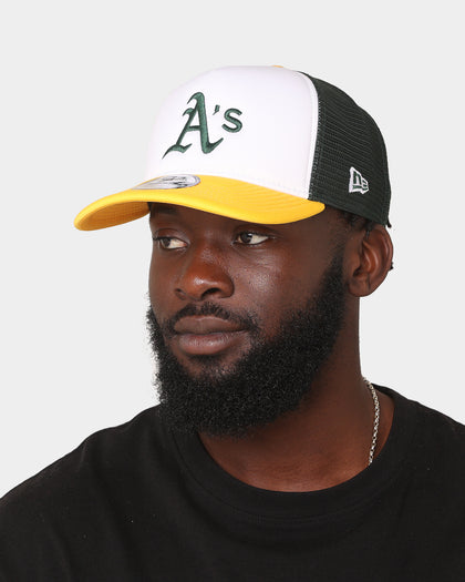 New Era Oakland Athletics '3-Tone' 9FORTY A-Frame Trucker Snapback 3 Tone