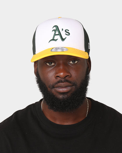 New Era Oakland Athletics '3-Tone' 9FORTY A-Frame Trucker Snapback 3 Tone