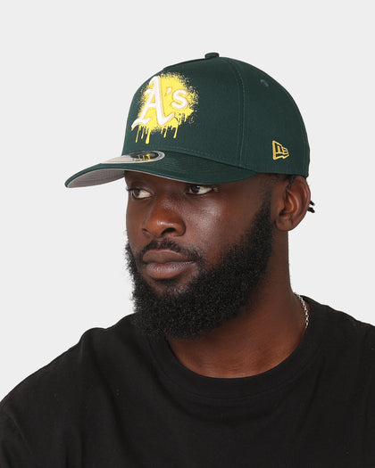 New Era Oakland Athletics 'Spray Paint Glow' 9FORTY A-Frame Snapback Original Team Colours