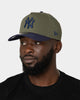 New Era New York Yankees 9FORTY A-Frame Snapback Olive