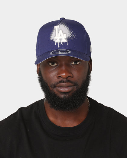 New Era Los Angeles Dodgers 'Spray Paint Glow' 9FORTY A-Frame Snapback Original Team Colours