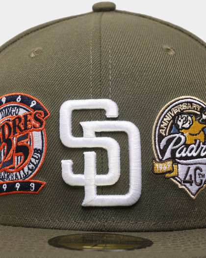 New Era San Diego Padres 'Olive Multi Logo' 59FIFTY Fitted Olive