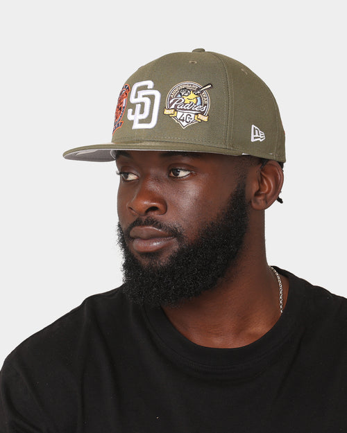 New Era San Diego Padres 'Olive Multi Logo' 59FIFTY Fitted Olive