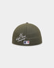 New Era New York Mets 'Olive Multi Logo' 59FIFTY Fitted Olive