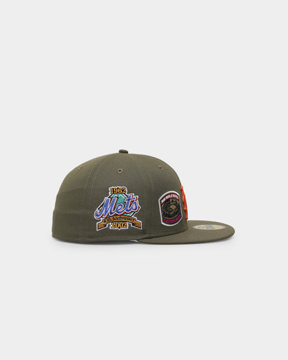 New Era New York Mets 'Olive Multi Logo' 59FIFTY Fitted Olive