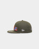 New Era New York Mets 'Olive Multi Logo' 59FIFTY Fitted Olive