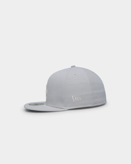 New Era Los Angeles Dodgers 'Chain Stitch' 59FIFTY Fitted Stone