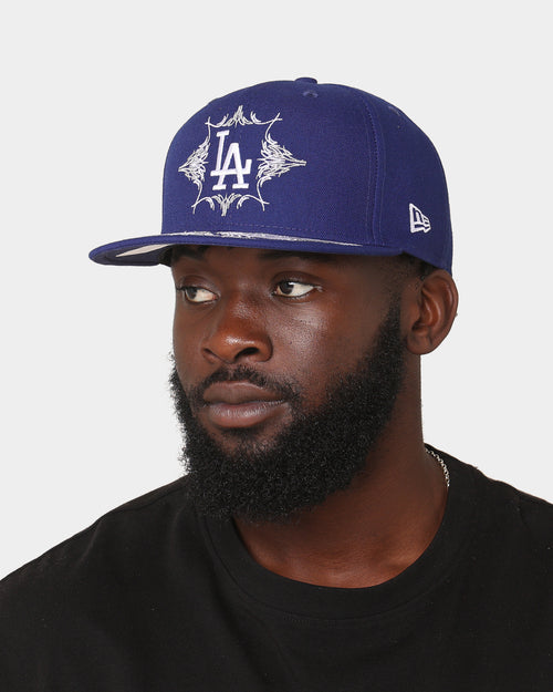 New Era Los Angeles Dodgers 'Flare Designs' 59FIFTY Fitted Original Team Colours