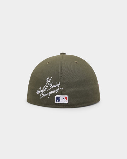 New Era Atlanta Braves 'Olive Multi Logo' 59FIFTY Fitted Olive