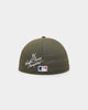 New Era Atlanta Braves 'Olive Multi Logo' 59FIFTY Fitted Olive