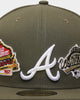 New Era Atlanta Braves 'Olive Multi Logo' 59FIFTY Fitted Olive