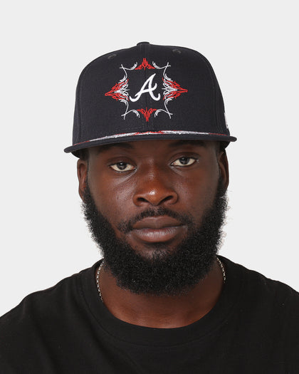 New Era Atlanta Braves 'Flare Designs' 59FIFTY Fitted Original Team Colours