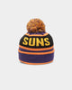 New Era Kids' Phoenix Suns Pom Waffle Knit Beanie Original Team Colours