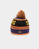 New Era Kids' Phoenix Suns Pom Waffle Knit Beanie Original Team Colours