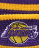 New Era Kids' Los Angeles Lakers Pom Waffle Knit Beanie Original Team Colours