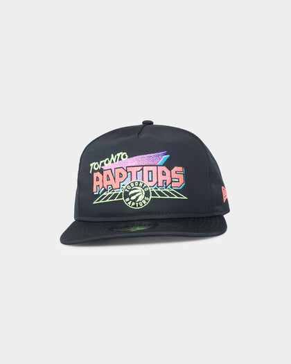 New Era Toronto Raptors "Retro Arcade Prolight" Old Golfer Snapback Black